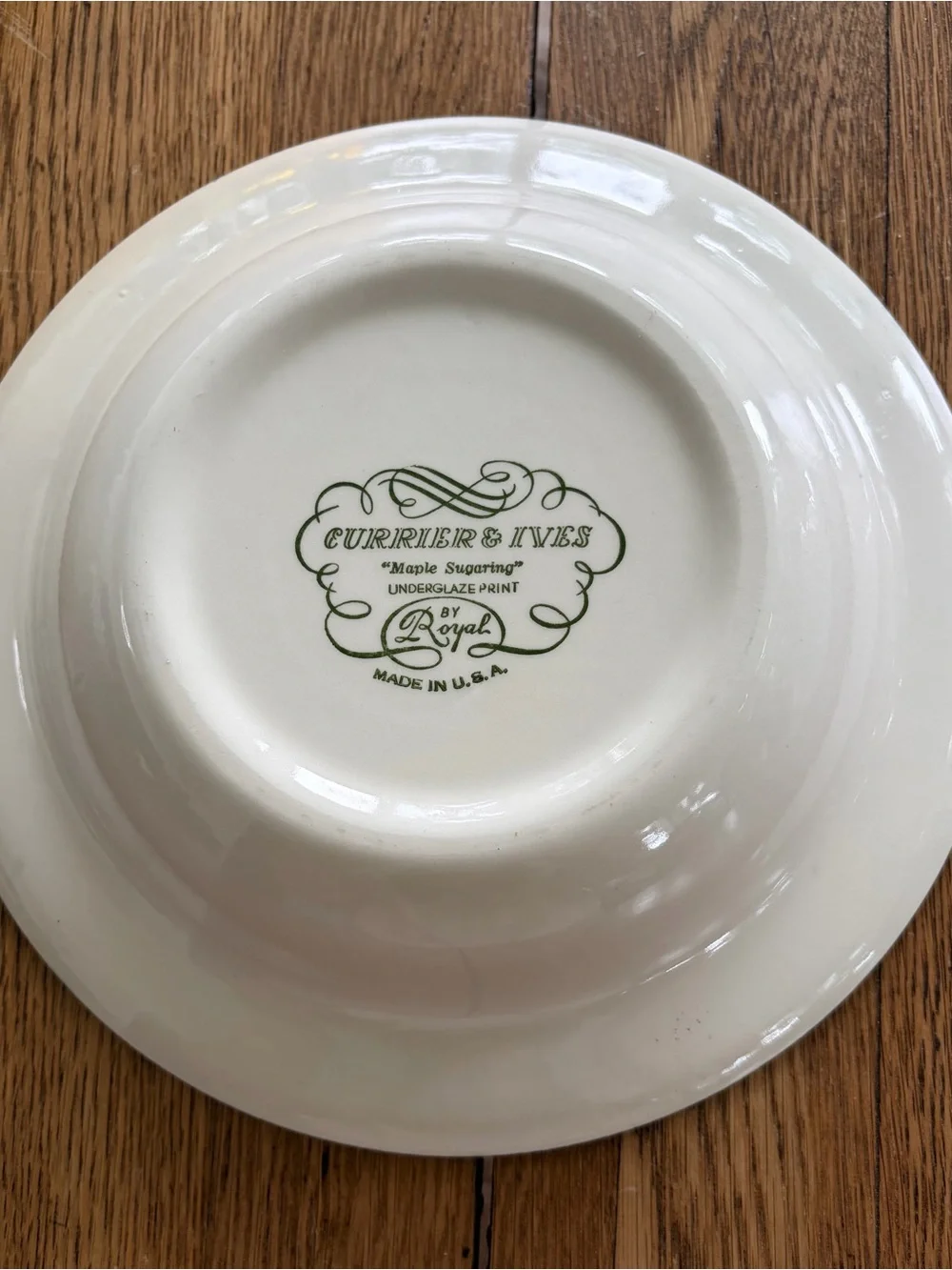Currier & Ives classic ceramic